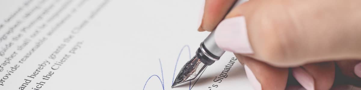 Blue Signature
