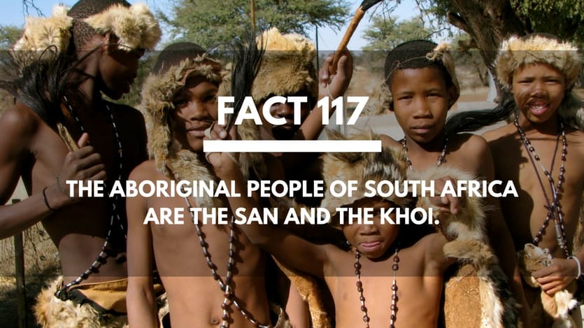 Fact-117-Aboriginal-People-South-Africa