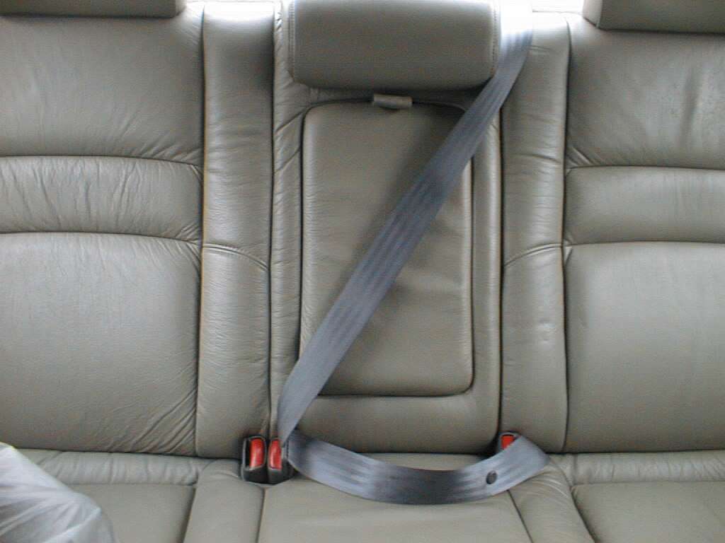 Three-Point Seatbelts For Rear Passengers