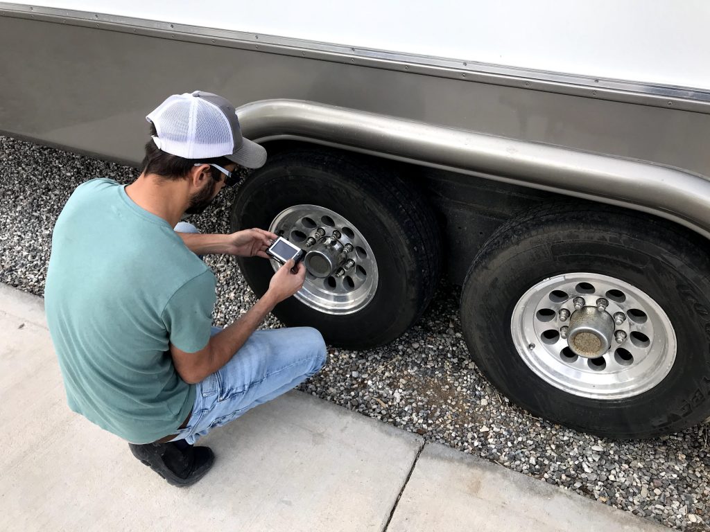 camp trailer check