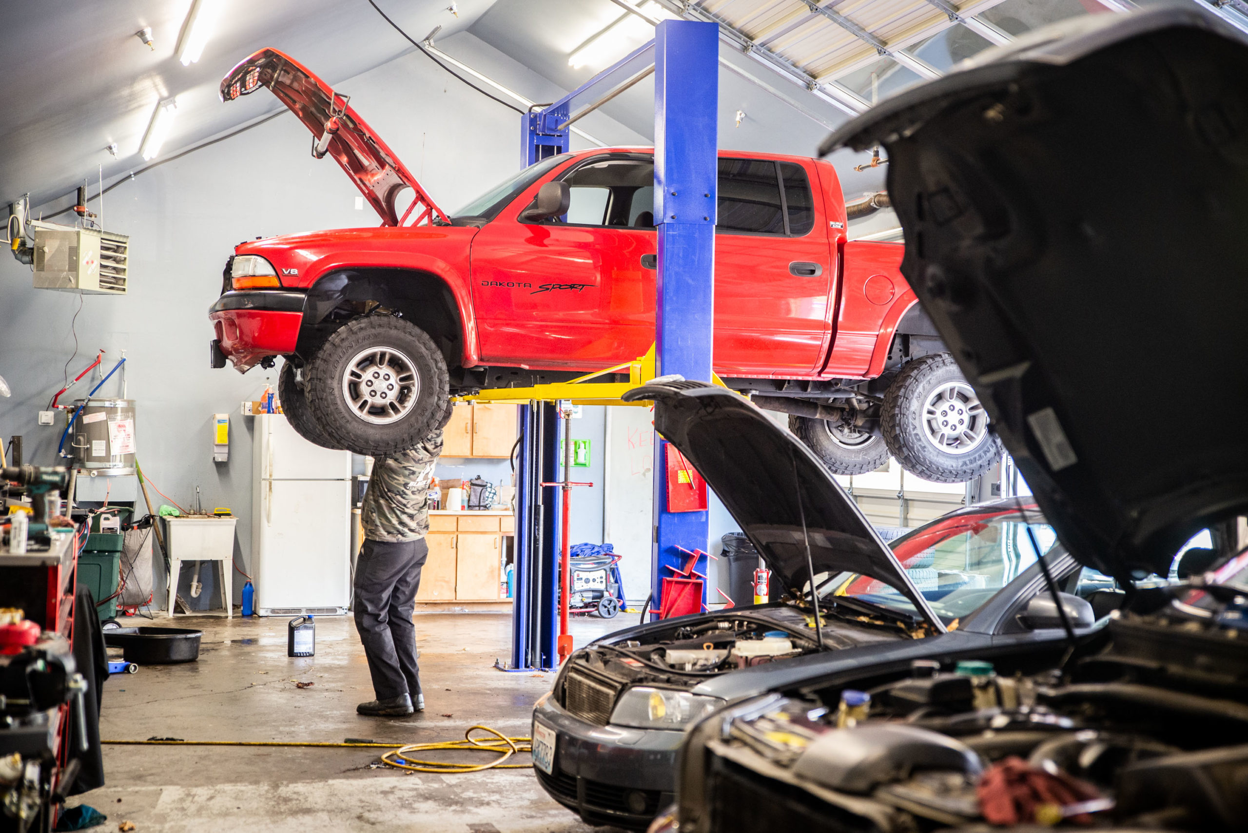 car repair shop