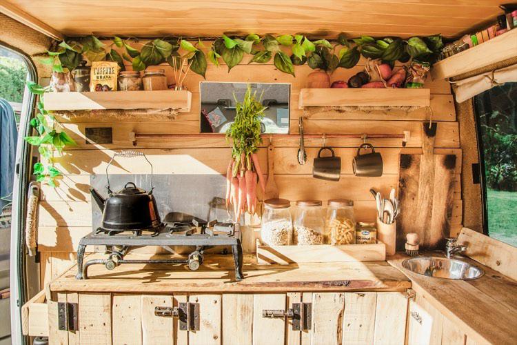 caravan kitchen