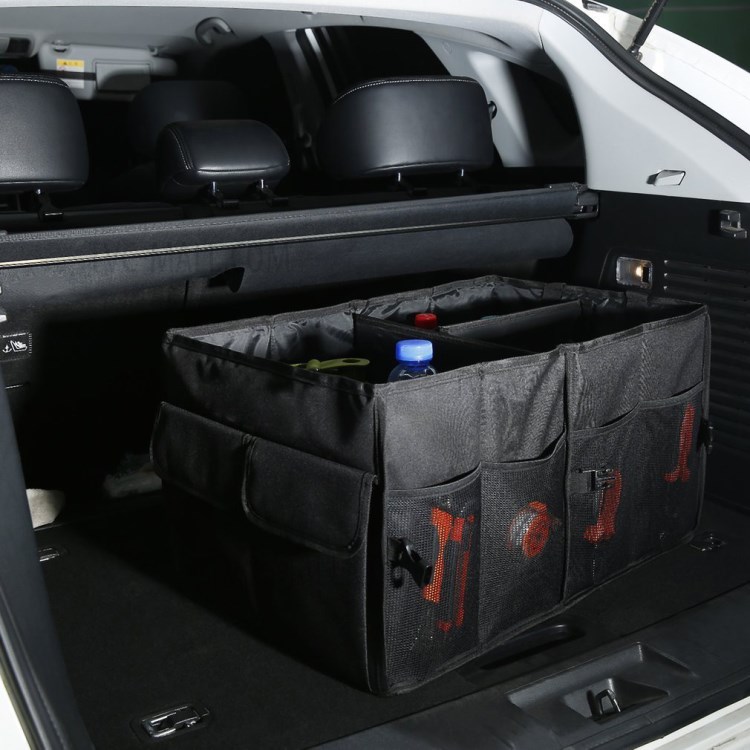 folding car trunk organizer